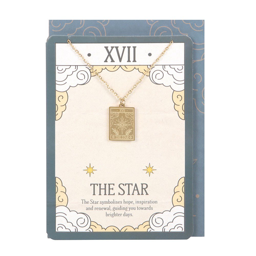 Something Different - The Star Vintage Tarot Kaart met ketting - Multicolours